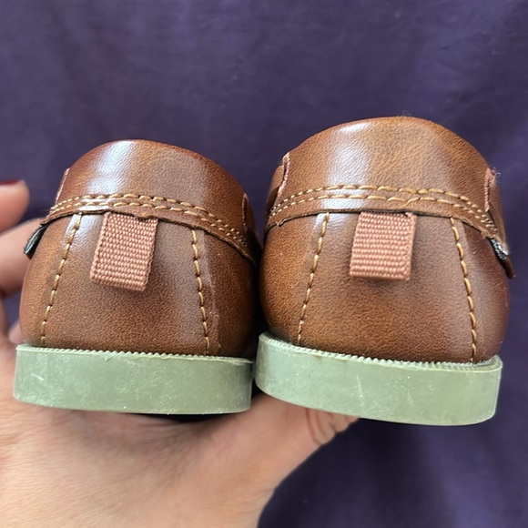 CARTER’S brown shoes toddler boy 8M - Picture 7 of 10